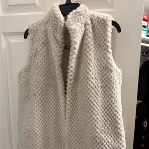 Indigo Soul Cream Textured Vest